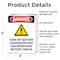 Signmission Turn Off Battery Charger, 3.5 in W x Rectangle, Vinyl Decal OS-2PACK-DS-D-35-V-1593 - alternate 6